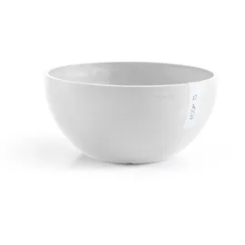 Ecopots Brussels Ø 35 x 16,5 cm Weiß