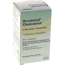 Accutrend Cholesterol Teststreifen 5 St
