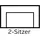 Home Affaire Couch Mikrofaser 2-Sitzer Beige
