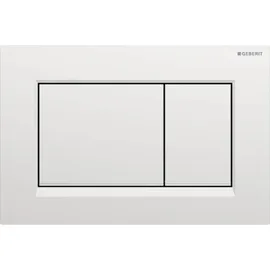 Geberit Sigma30 Betätigungsplatte für 2-Mengen-Spülung mattchrom-lackiert/hochglanz-verchromt 115.883.JQ.1