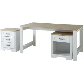 Innostyle Schreibtisch Jasmin Weiß