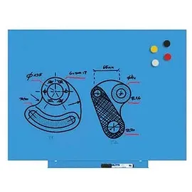Rocada Whiteboard Skinwhiteboard 55,0 x 75,0 cm blau
