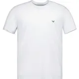 Emporio Armani T-Shirt mit Label-Print im 2er-Pack, Weiss, M