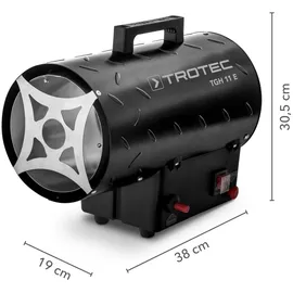 Trotec Gasheizgebläse Tgh 11 E - 580m3/h - 100m3 - Trotec