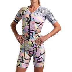 Triathlon-Anzug Damen LTD Triathlon Aero Racesuit mit durchgehendem XL