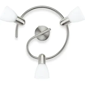Philips Essentials Jute Spot Bar/Tube Light (E14) 3 Leuchtmittel Grau