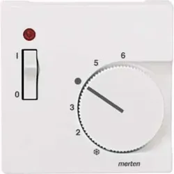 Merten Zentralplatte pws für Raumther.Einsatz 536119