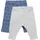 PIPPI Leggings Schnitt Blau 80