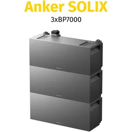Anker Solix BP7000 Plug & Play-Design 7 kWh