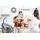 BabyGO Newborn Set Family Grau/Natur inkl.