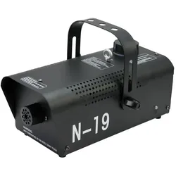 EUROLITE N-19, Nebelmaschine schwarz mit Kabelfernbedienung