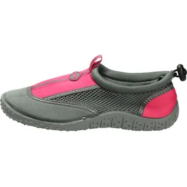 Fashy Guamo Kinder Badeschuhe, Gr. 21, grau/pink