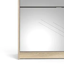 VCM Shane 70 x 24 x 0 cm mit Spiegel / braun