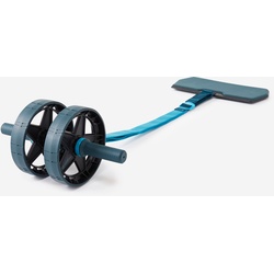 Bauchtrainer mit elastischem Riemen - Ab Wheel Evolutive, blau|grün|schwarz, EINHEITSGRÖSSE