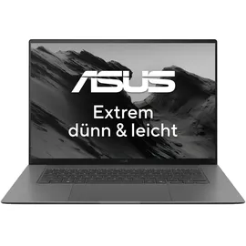 Asus Zenbook S 16 OLED AMD Ryzen AI 9 465 32 GB RAM 1 TB SSD Win11 Home Antrim Gray