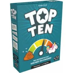 Asmodee Top Ten, Kartenspiel, Party, 12 Jahr(e), Familienspiel