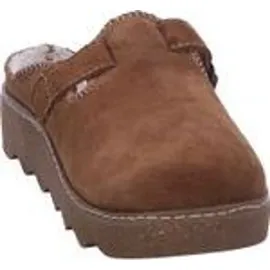 ROHDE Damen, Frauen, Hausschuhe,warm gefüttert,verbandschuhe,therapieschuhe,Klett-Hausschuhe,Cuoio,40 EU / 6.5 UK - 40 EU