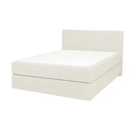 Möbel Kraft Boxspringbett 140 x 200 cm Weiss