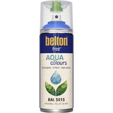 belton free Lackspray AQUAcolours 400 ml himmelblau hochglanz