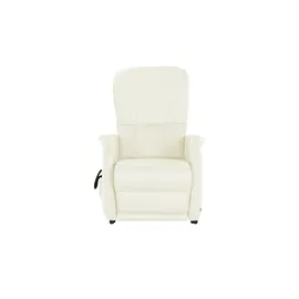 HIMOLLA Fernsehsessel 7568 Leder 77 x 110 x 93 cm Creme elektrisch