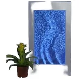 JVmoebel Trennwandplatten Wandpaneel LED Wasserwand Wasser Wände Wasser Blasen Wand Waterwall, Made in Europa beige