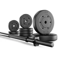 Trex sport Langhantel Set 22 kg Langhantel mit Stange