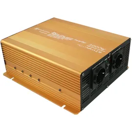 Solartronics Wechselrichter 2000 Watt 12V zu 230V reiner Sinus Spannungswandler NP USB 2.1A G