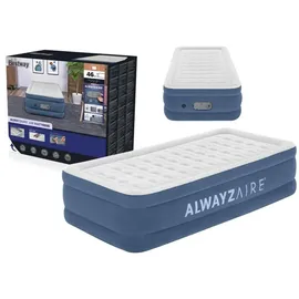 BESTWAY Luftbett AlwayzAire mit integrierter Doppelpumpe 191 x 97 x 46 cm,