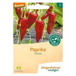 Bingenheimer Saatgut Paprika Pantos demeter