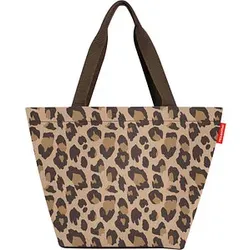 reisenthel® Einkaufstasche shopper M LEO MACCHIATO Kunstfaser braun ZS6048