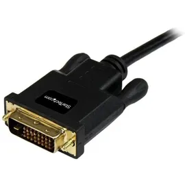 Startech mini DisplayPort DVI kabel Computer-Monitor-Kabel 1920 x 1200 – mDP-auf-DVI-Kabel - Mini-DisplayPort-Kabel - Schwarz (MDP2DVIMM3B)