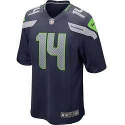 NIKE Herren Seattle Seahawks Nike Game Jersey, Dunkelblau, M