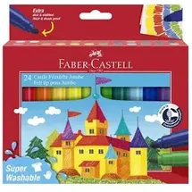 Faber-Castell Filzstift Jumbo 24 St. mehrfarbig