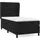 vidaXL Boxspringbett 100 x 200 cm Schwarz