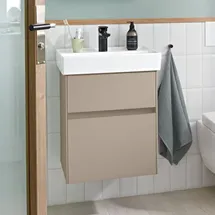 Villeroy & Boch Waschtischunterschrank 2 Auszüge 46 x 54,6 x 37,4 cm Cashmere Grey