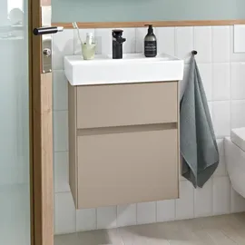 Villeroy & Boch Waschtischunterschrank 2 Auszüge 46 x 54,6 x 37,4 cm Cashmere Grey