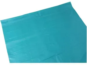 DEISS LDPE Abfallsäcke 260 Liter mit Seitenfalte lose blau, T100, Seitenfaltensack lose mit extra Breite, Maße (B+B x L) 650+550 x 1350 mm, 1 Karton = 100 Stück