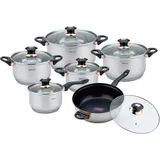 Kinghoff Topf-Set 12-tlg. 10,5 cm rund