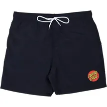 Santa Cruz Badeshorts Classic Dot Schwarz L