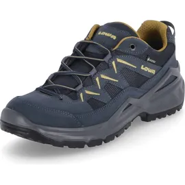 Lowa Sirkos Evo GTX LO Herren Stahlblau/Senf 42