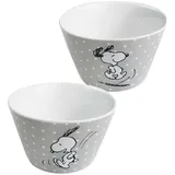 UNITED LABELS Müslischale Snoopy Grau 500 ml