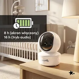 MalPlay Babyphone mit Kamera 5 Zoll