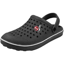 Bock op Kölle 1. FC Köln Hausschuh 2023 Schwarz Unisex Gr. 45