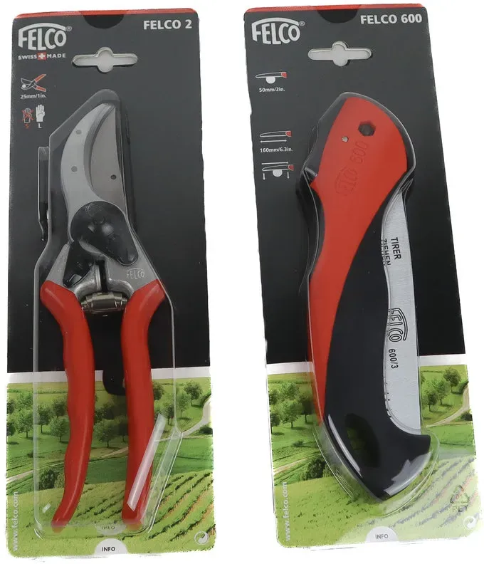 Felco Set - Felco 600 Säge und Gartenschere