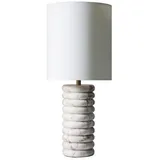 SalesFever Marmor Tischleuchte Beige 1 St.