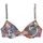 vivance by lascana Bikini-Top Damen Grau/Mehrfarbig 36 Cup C