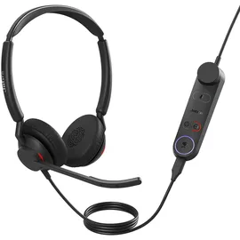 JABRA Engage 50 II Stereo Headset USB-C/A + Link-Adapter (Steuereinheit), UC-Version