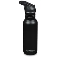 Klean Kanteen Classic Flip Sport Cap Trinkflasche 532ml schwarz