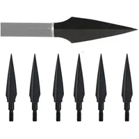 Huntingdoor 12er Pfeilspitzen Jagdspitzen Bogensport Metall Reinschrauben