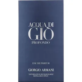 Giorgio Armani Acqua di Giò Profondo Eau de Parfum 100 ml refillable